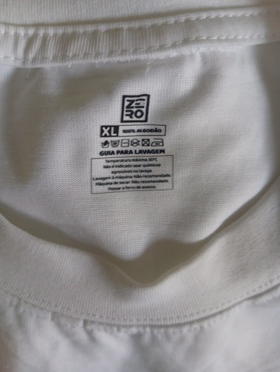 t shirt branca gola zero t shirt branca gola zero